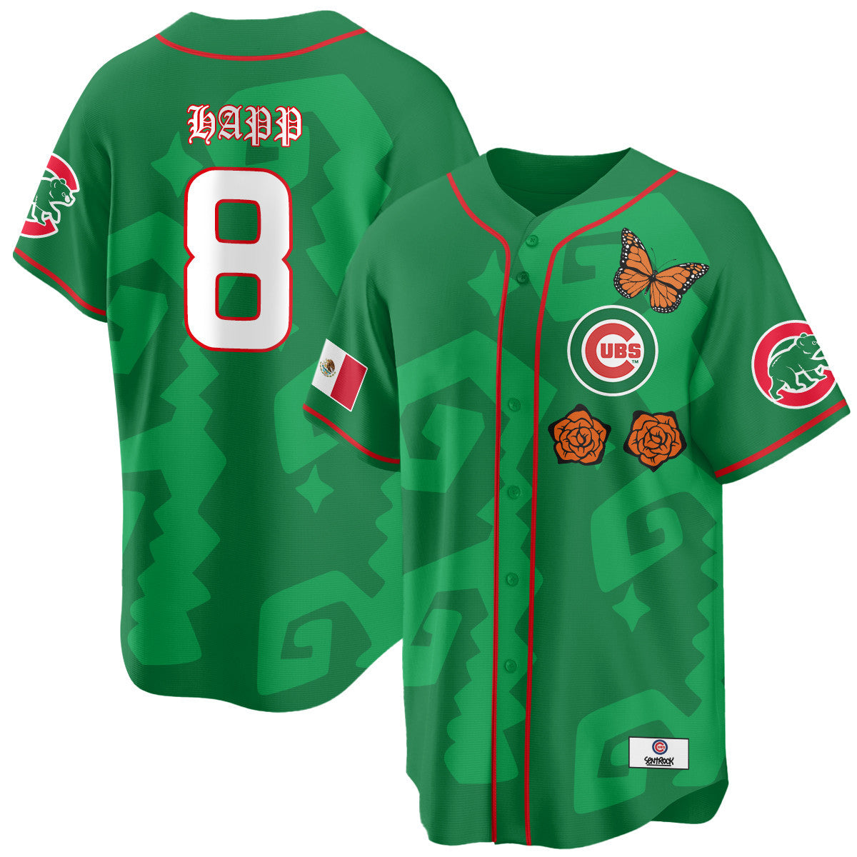Women's Chicago Cubs "Xicago" Mexican Heritage Jersey - All Stitched