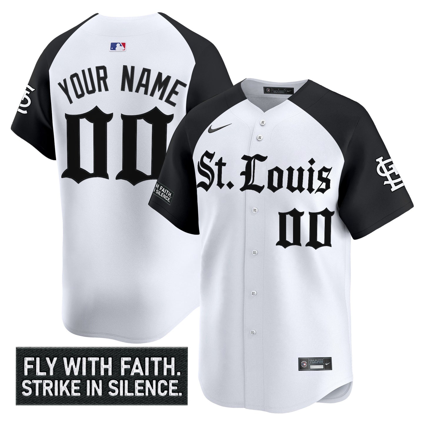 St. Louis Cardinals 'Gothic Legacy Edition' Vapor Premier Limited Custom Jersey - All Stitched