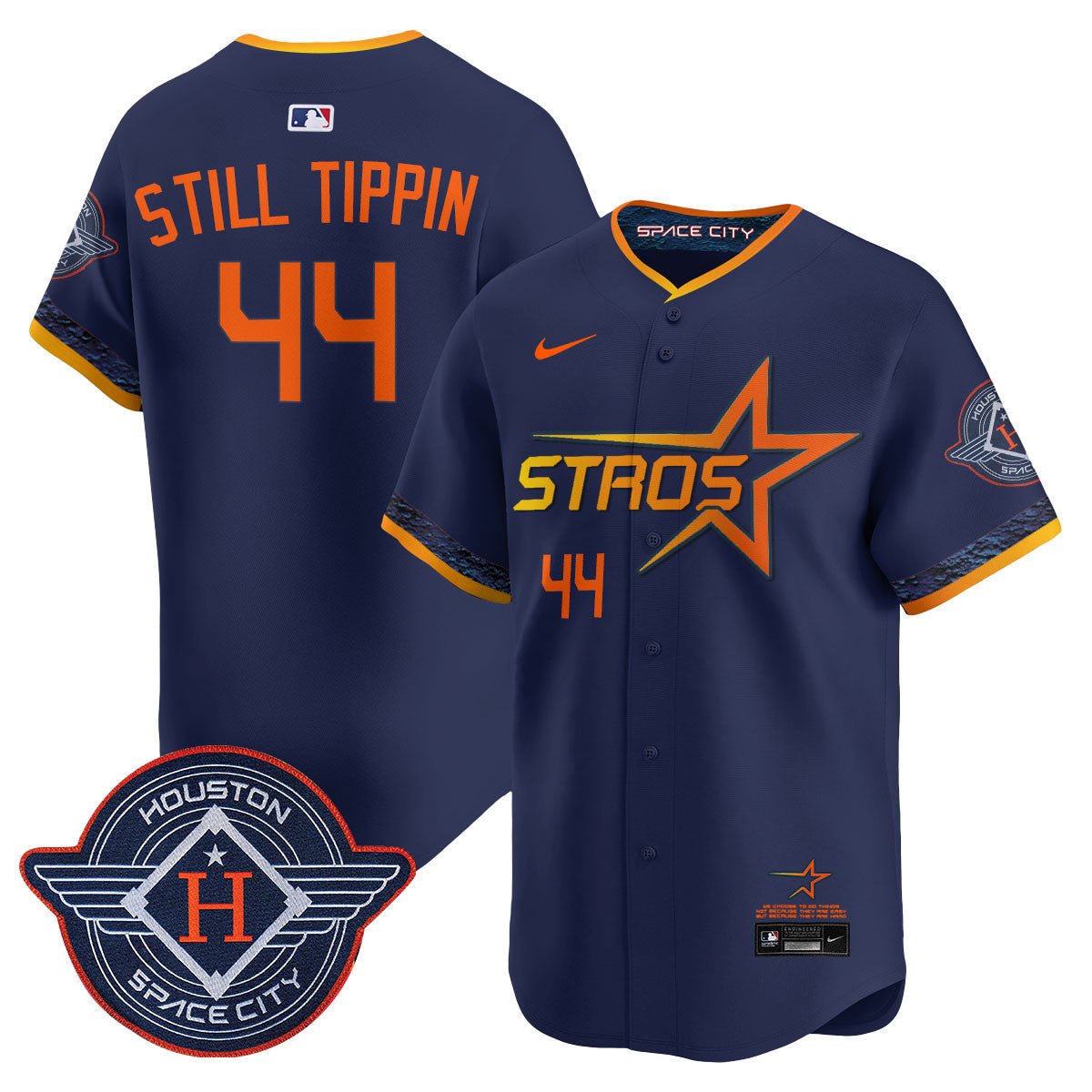 Women's Houston Astros 2025 City Connect Vapor Limited Jersey - All Stitched