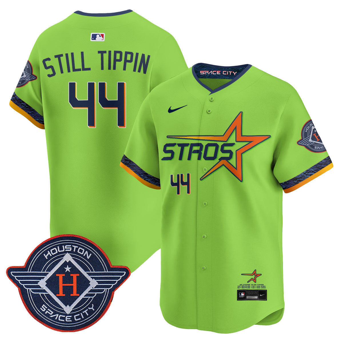Women's Houston Astros 2025 City Connect Vapor Limited Jersey - All Stitched