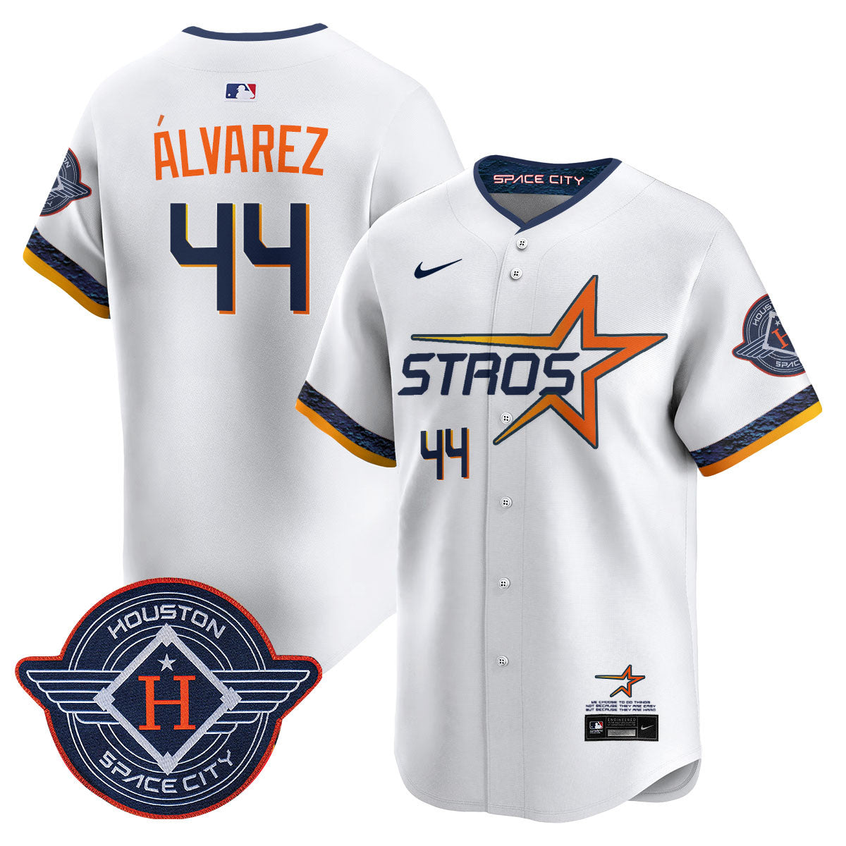 Women's Houston Astros 2025 City Connect Vapor Limited Jersey - All Stitched
