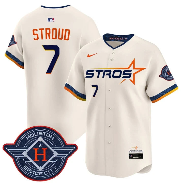 Women's Houston Astros 2025 City Connect Vapor Limited Jersey - All Stitched