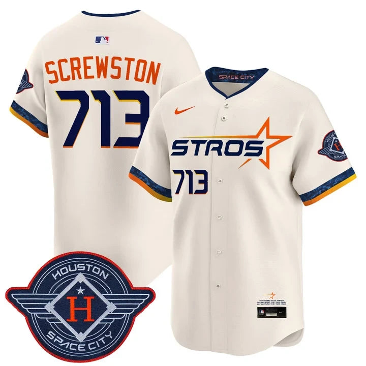 Women's Houston Astros 2025 City Connect Vapor Limited Jersey - All Stitched