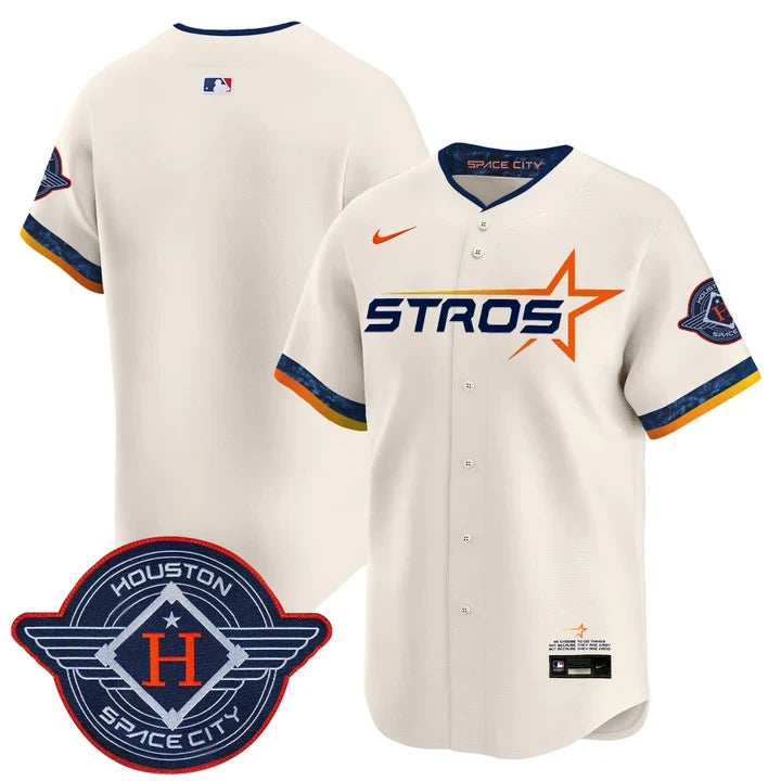 Women's Houston Astros 2025 City Connect Vapor Limited Jersey - All Stitched