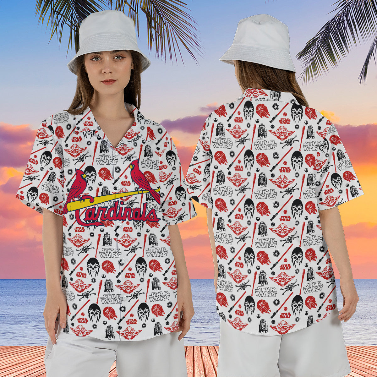 St. Louis Cardinals Star Wars Hawaiian Shirt