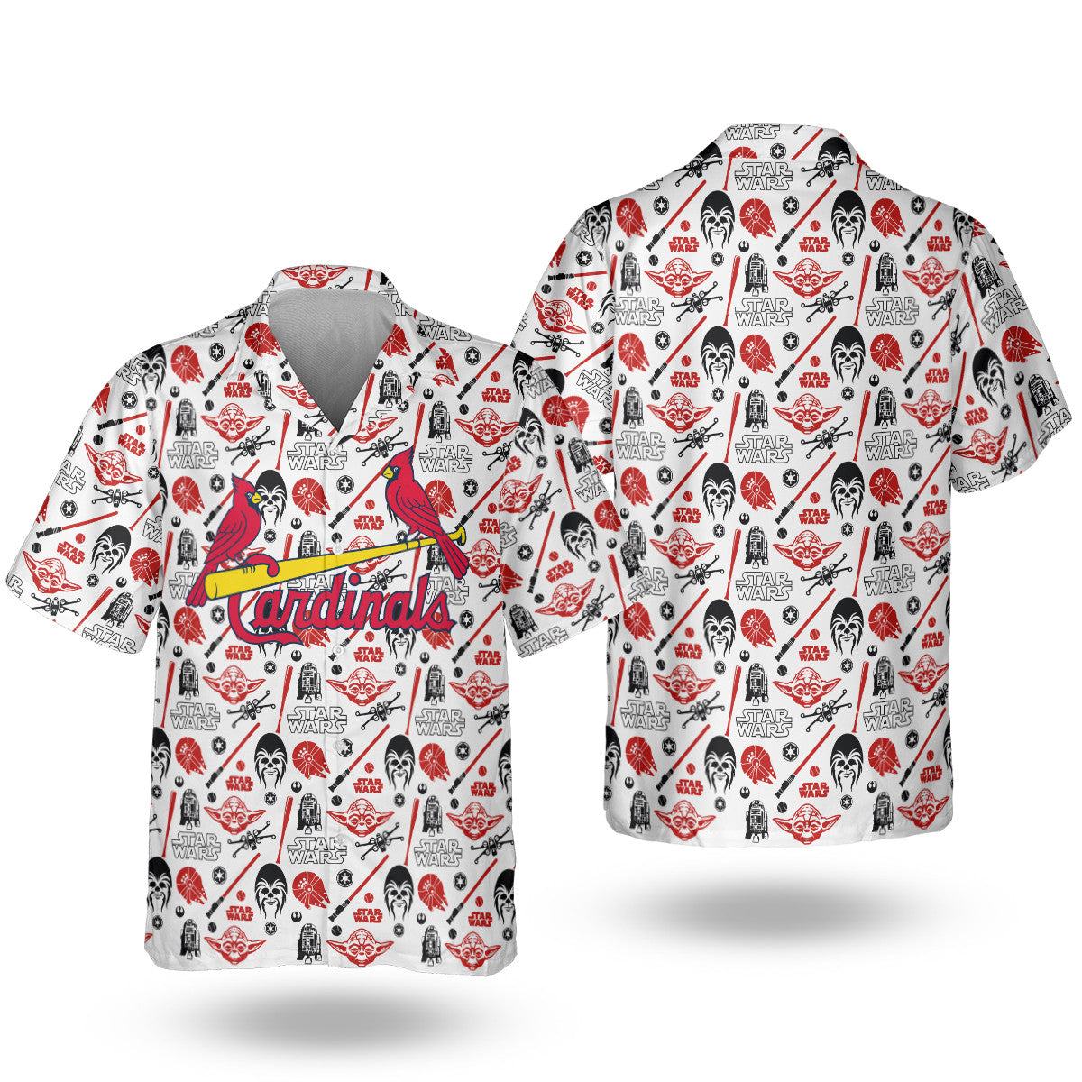 St. Louis Cardinals Star Wars Hawaiian Shirt
