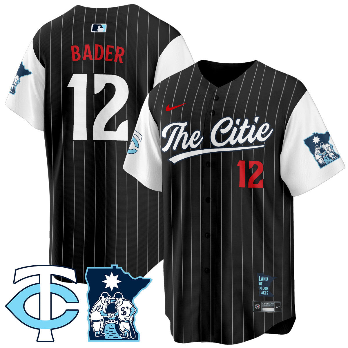 Women's Minnesota Twins City Connect Concept Jersey - All Stitched