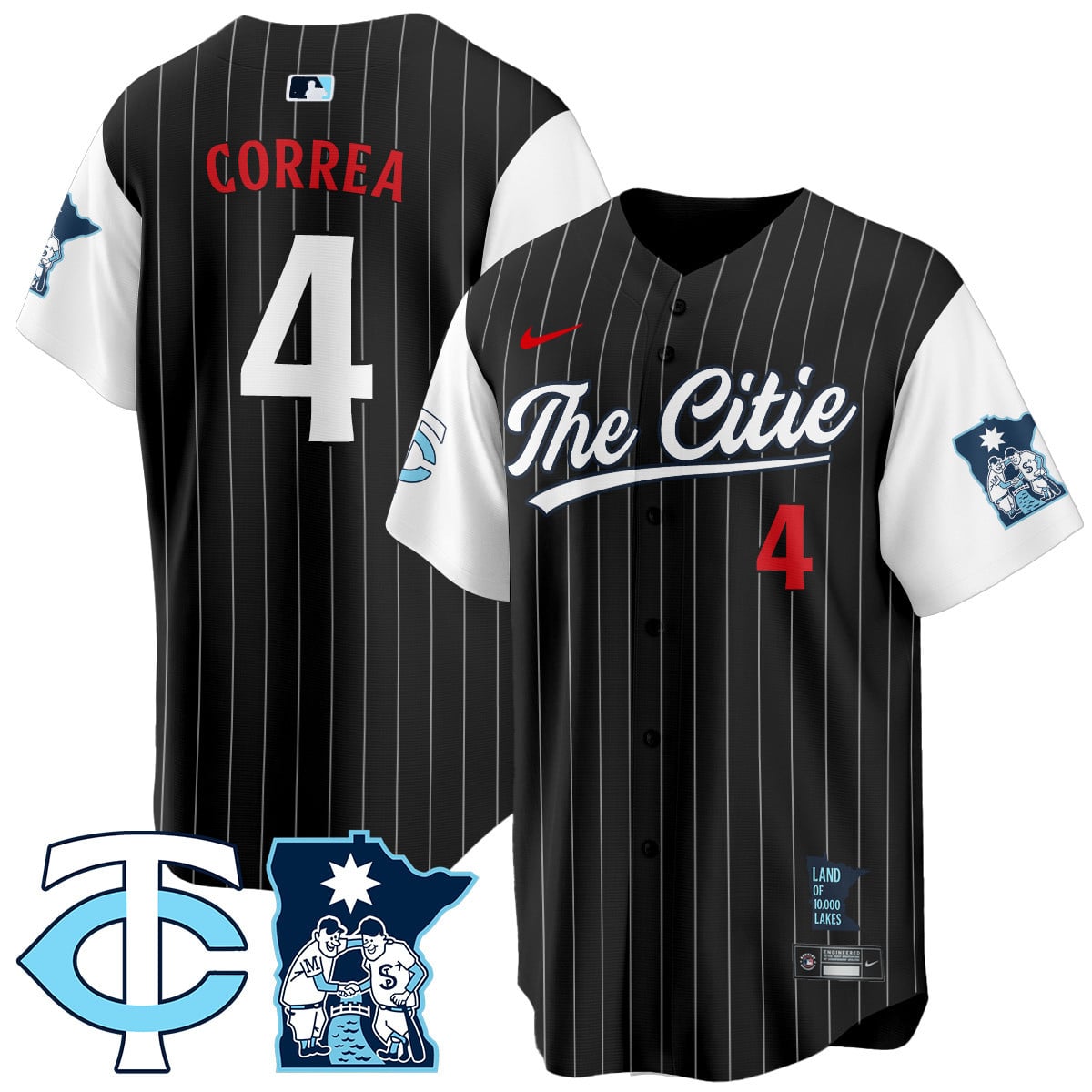 Women's Minnesota Twins City Connect Concept Jersey - All Stitched