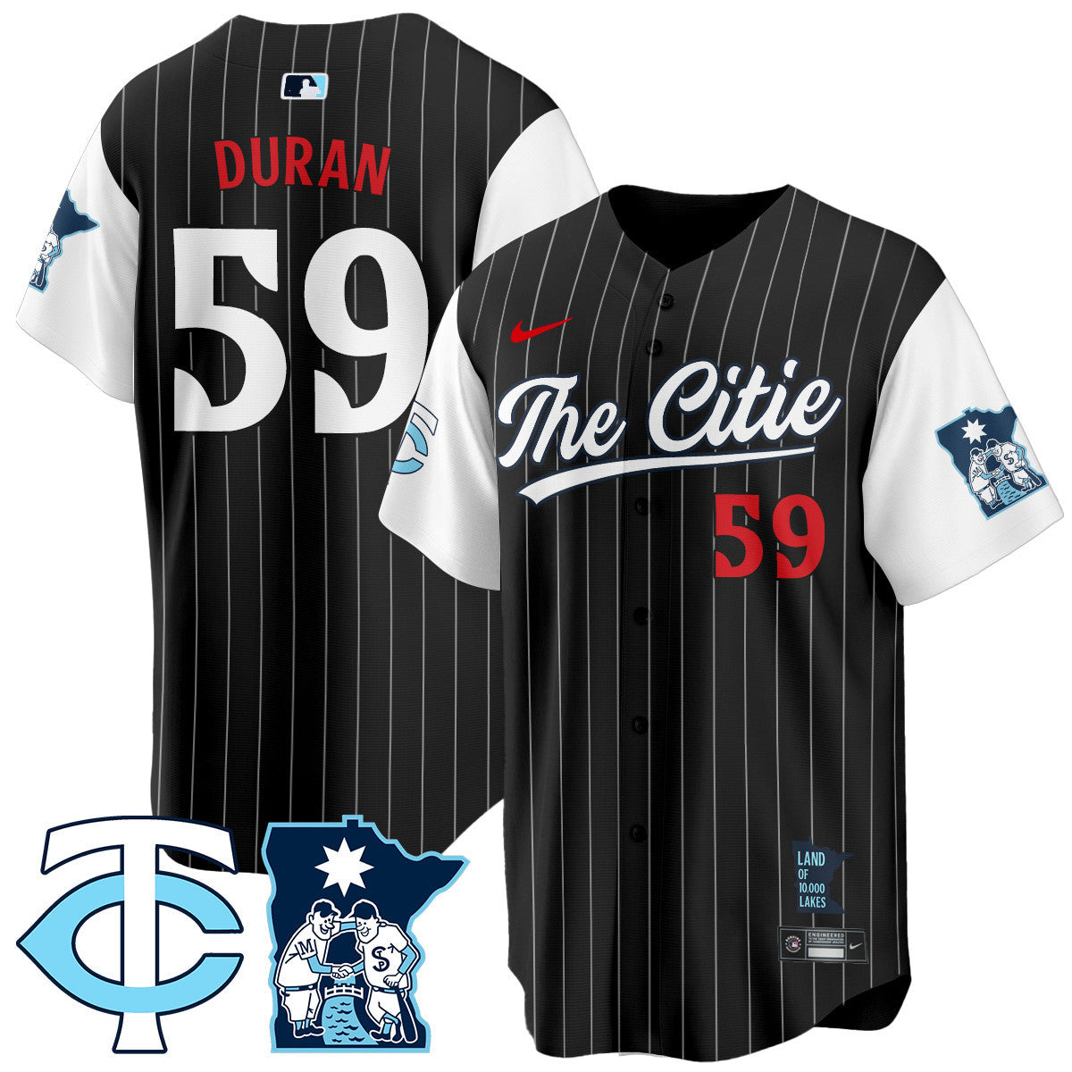 Women's Minnesota Twins City Connect Concept Jersey - All Stitched