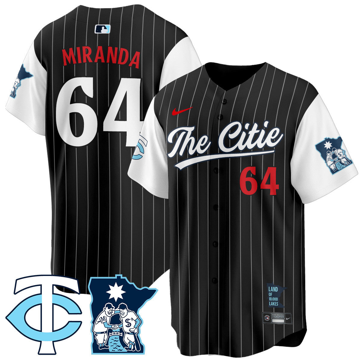 Women's Minnesota Twins City Connect Concept Jersey - All Stitched