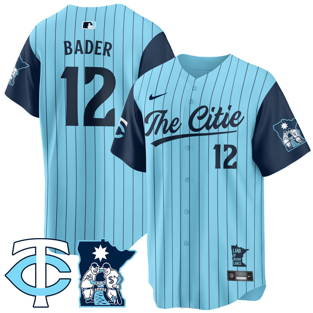 Women's Minnesota Twins City Connect Concept Jersey - All Stitched
