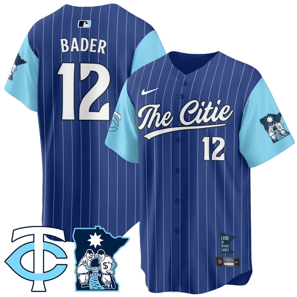 Women's Minnesota Twins City Connect Concept Jersey - All Stitched