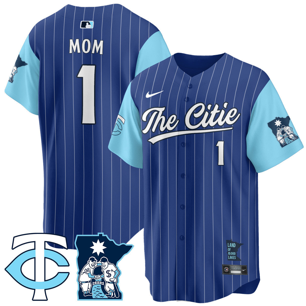Women's Minnesota Twins City Connect Concept Jersey - All Stitched