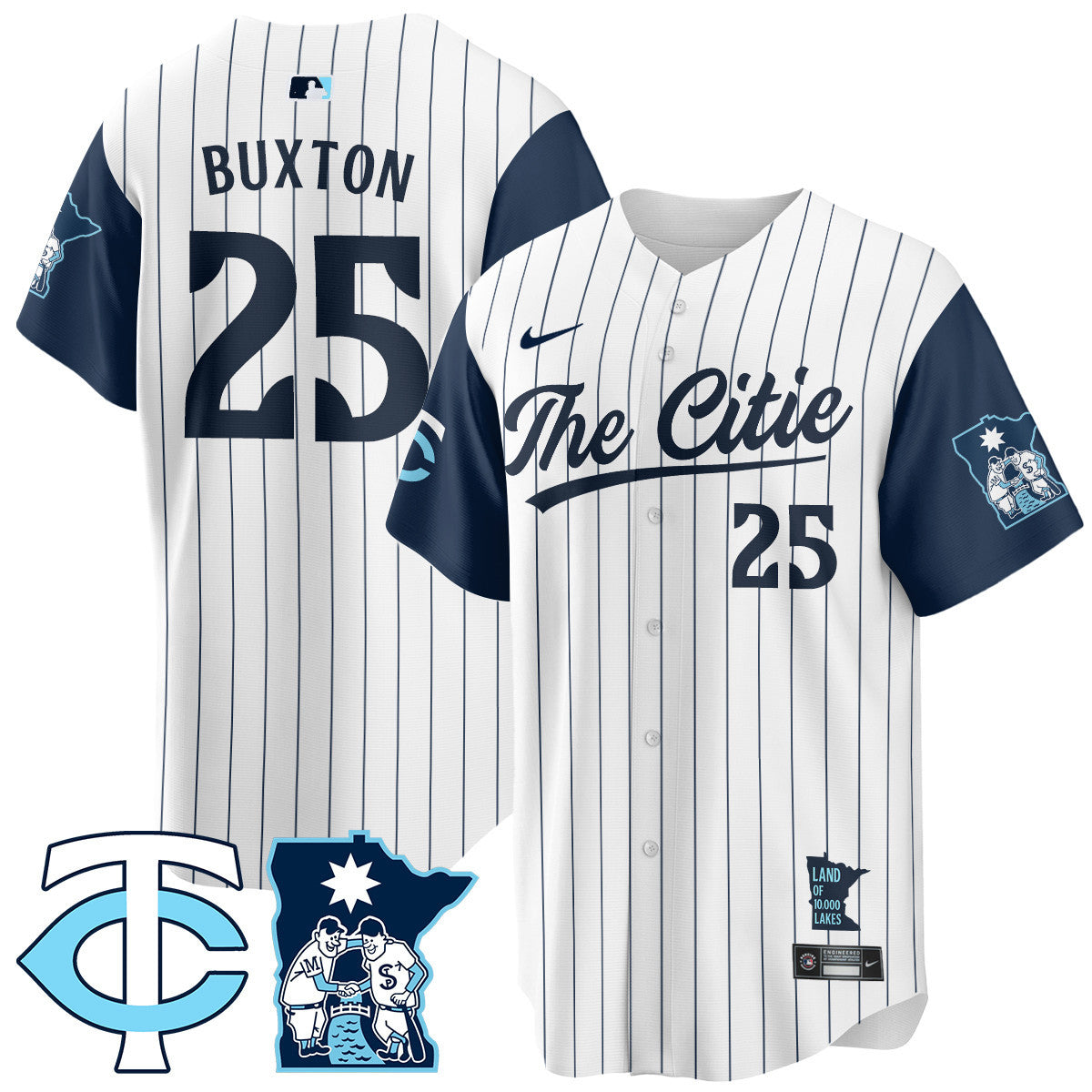 Women's Minnesota Twins City Connect Concept Jersey - All Stitched