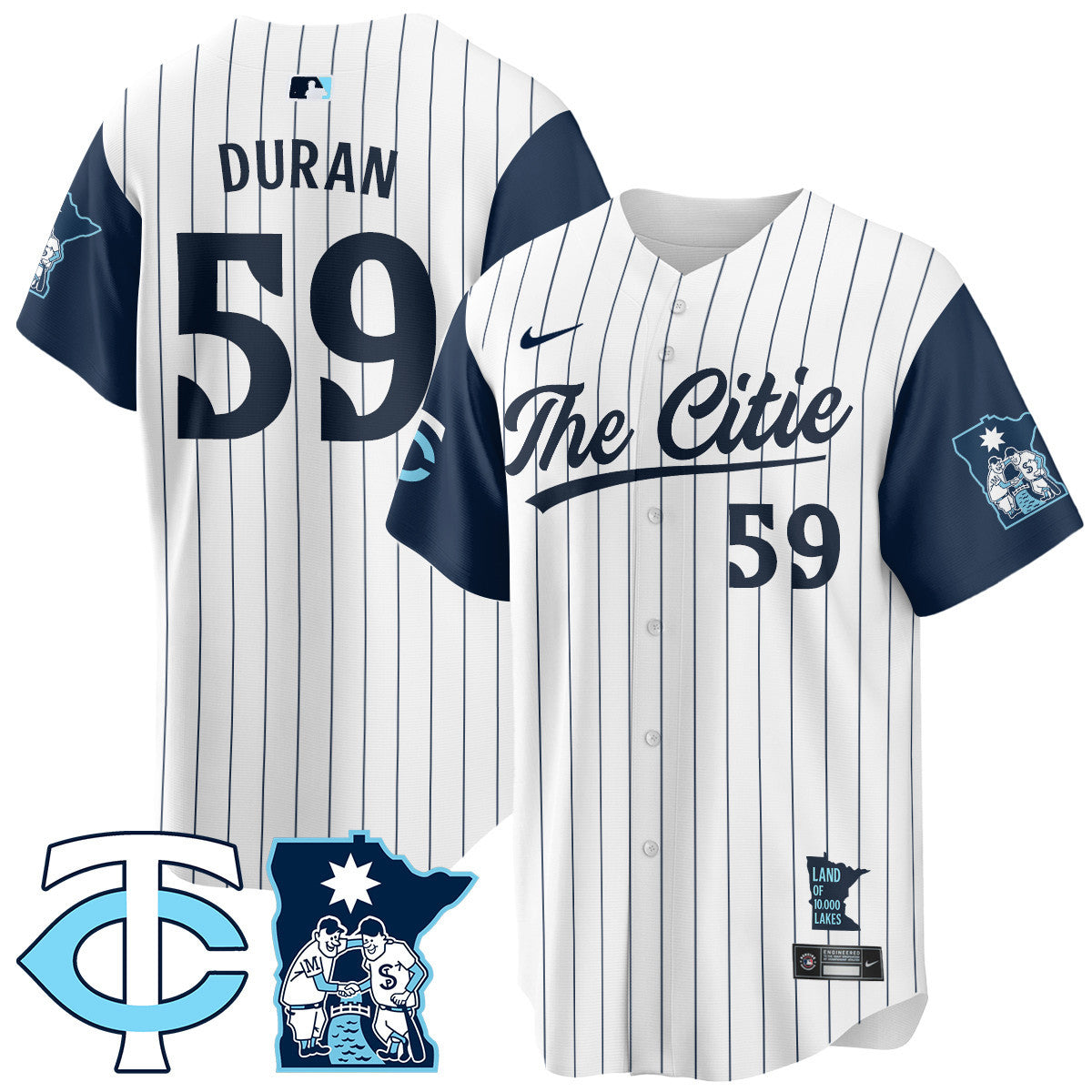 Women's Minnesota Twins City Connect Concept Jersey - All Stitched