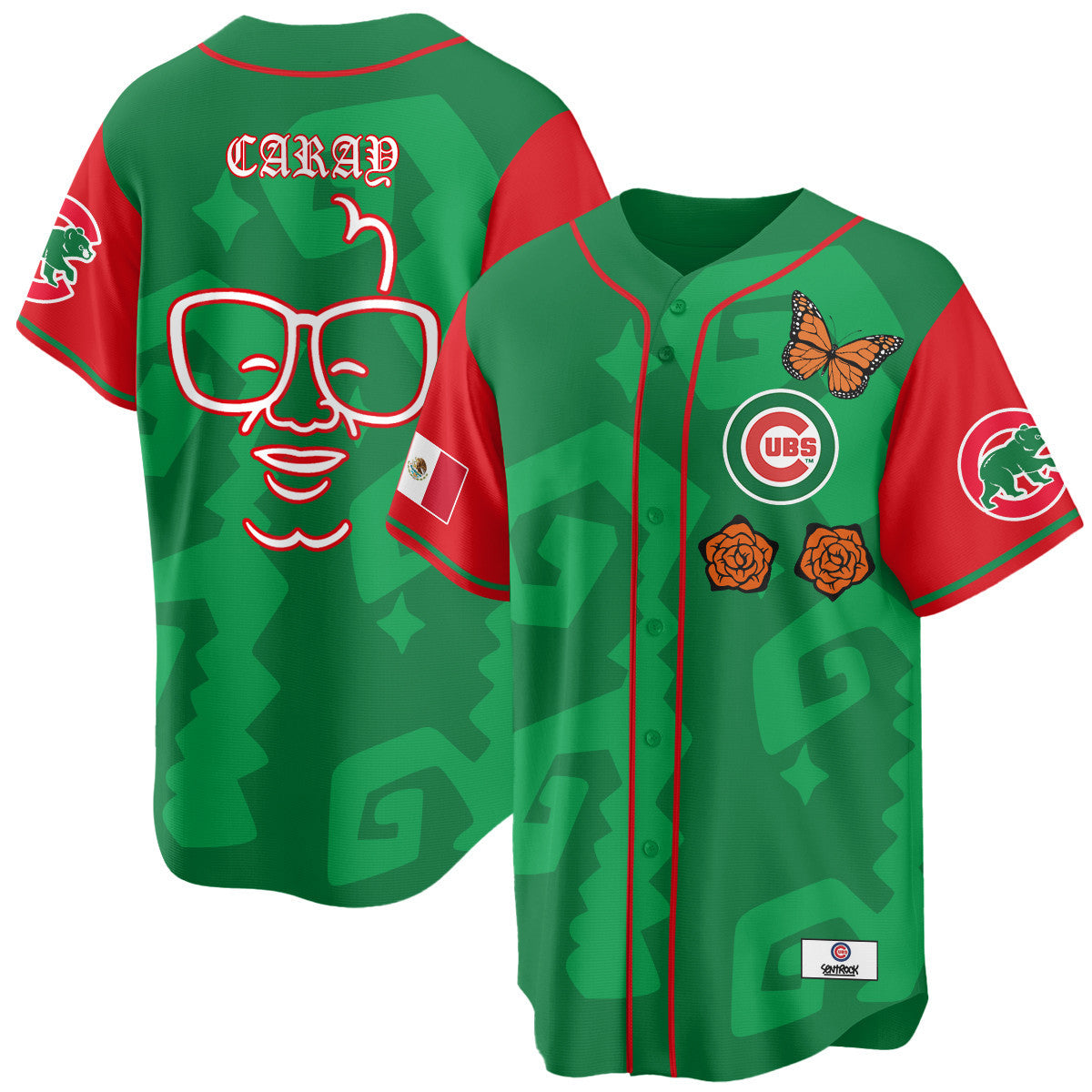 Women's Chicago Cubs "Xicago" Mexican Heritage Jersey - All Stitched