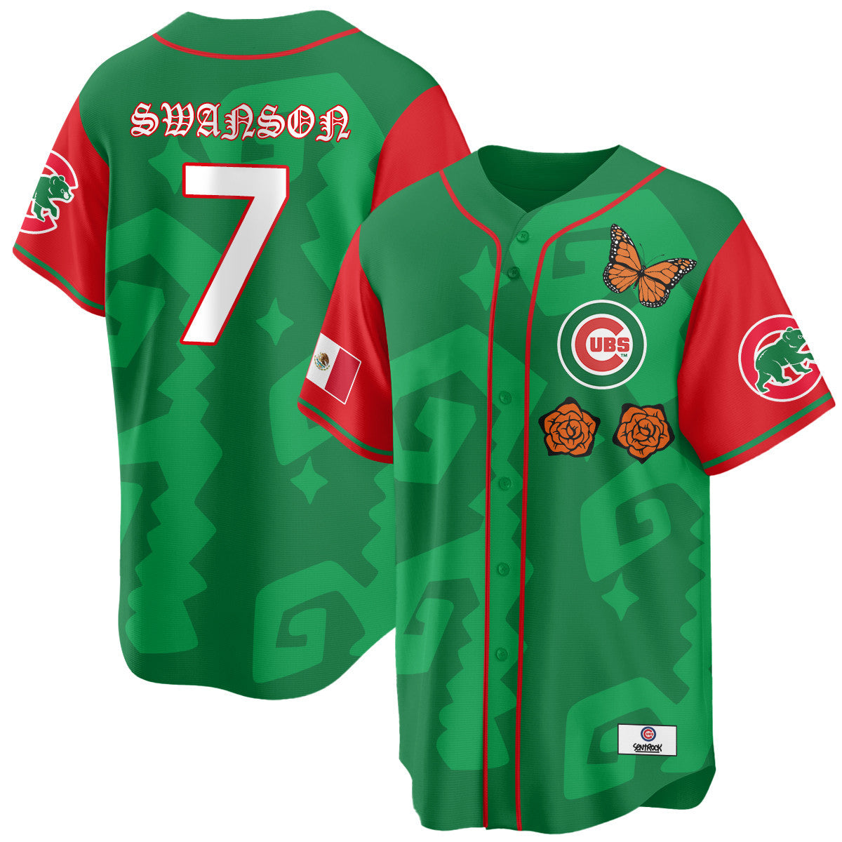 Women's Chicago Cubs "Xicago" Mexican Heritage Jersey - All Stitched