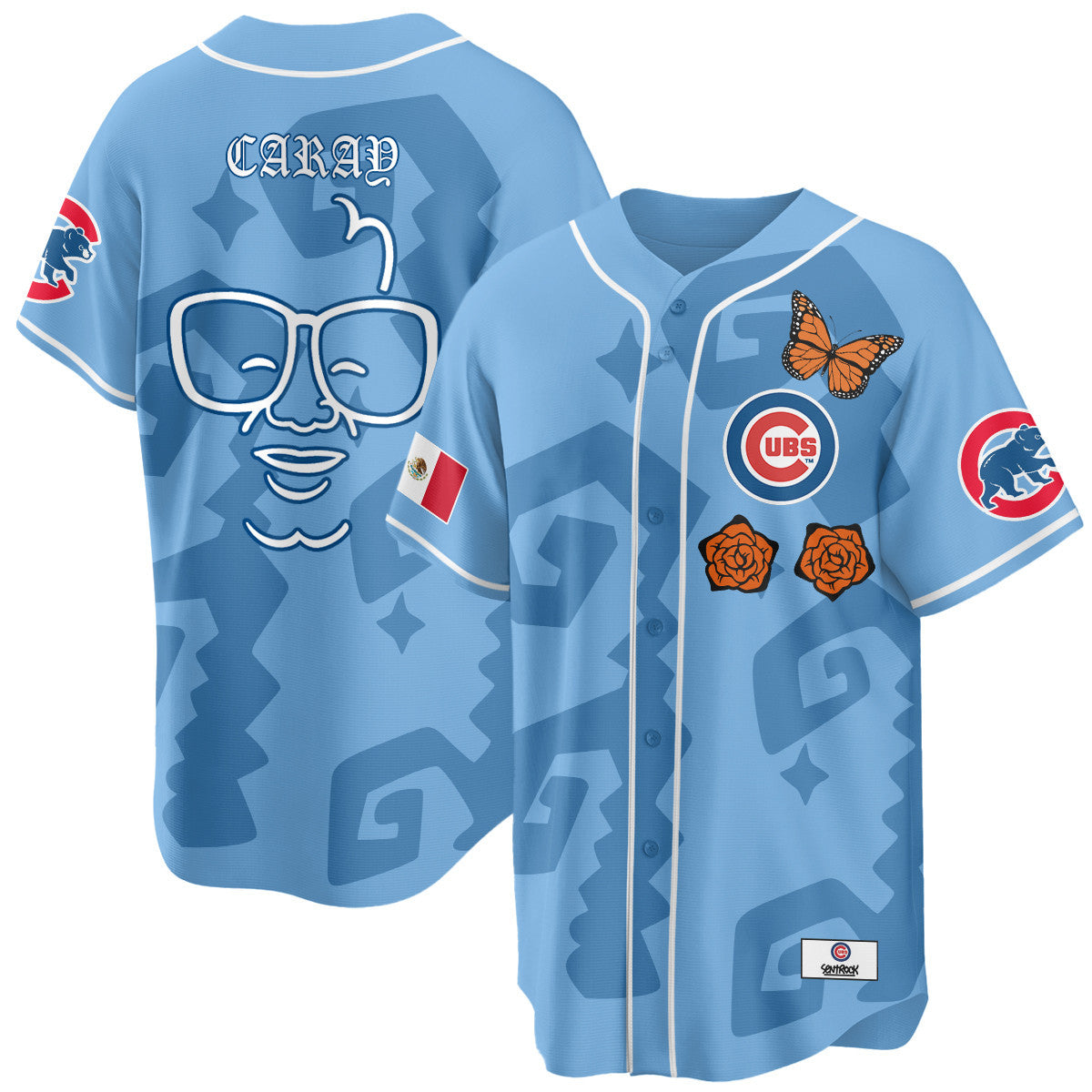 Women's Chicago Cubs "Xicago" Mexican Heritage Jersey - All Stitched