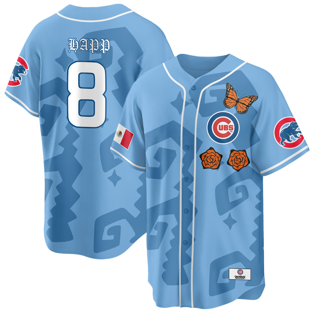 Women's Chicago Cubs "Xicago" Mexican Heritage Jersey - All Stitched