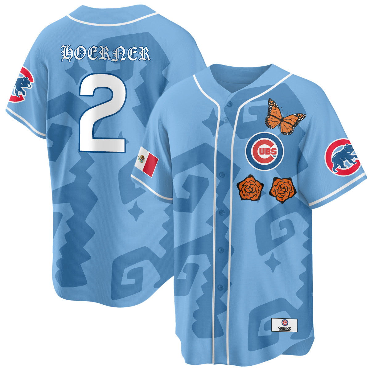 Women's Chicago Cubs "Xicago" Mexican Heritage Jersey - All Stitched