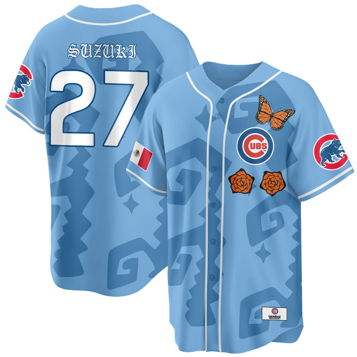 Women's Chicago Cubs "Xicago" Mexican Heritage Jersey - All Stitched