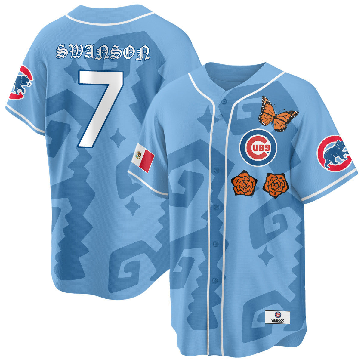 Women's Chicago Cubs "Xicago" Mexican Heritage Jersey - All Stitched