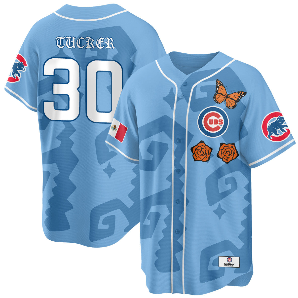 Women's Chicago Cubs "Xicago" Mexican Heritage Jersey - All Stitched