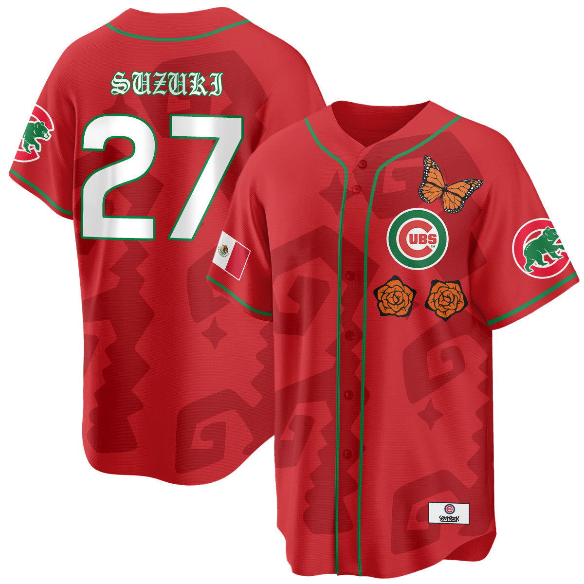 Women's Chicago Cubs "Xicago" Mexican Heritage Jersey - All Stitched