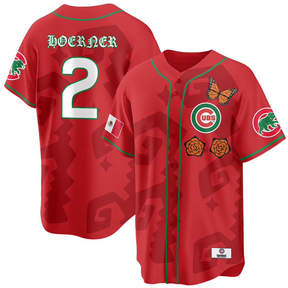 Women's Chicago Cubs "Xicago" Mexican Heritage Jersey - All Stitched
