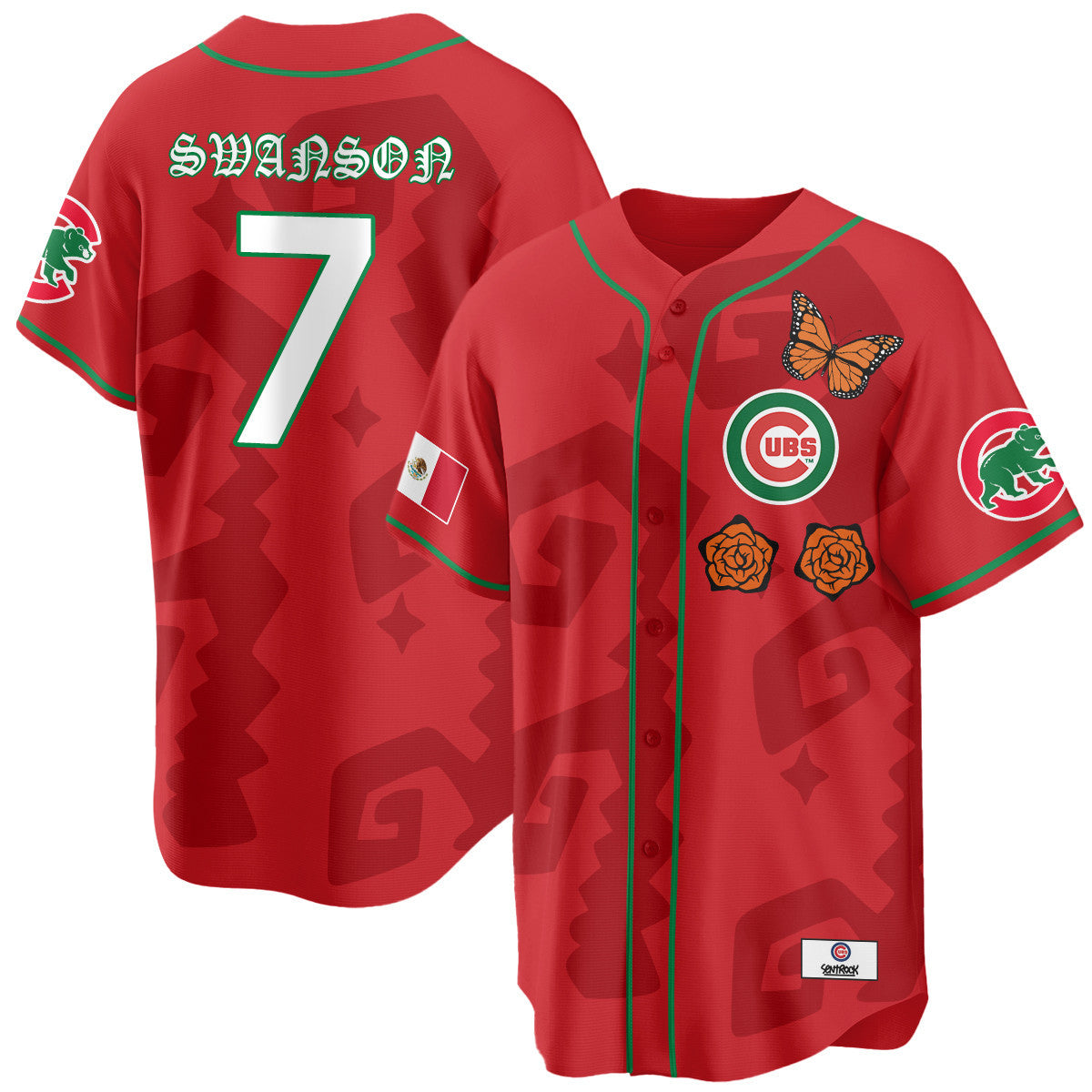 Women's Chicago Cubs "Xicago" Mexican Heritage Jersey - All Stitched