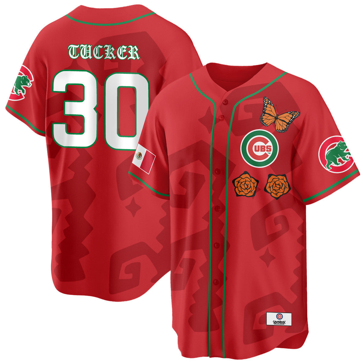 Women's Chicago Cubs "Xicago" Mexican Heritage Jersey - All Stitched
