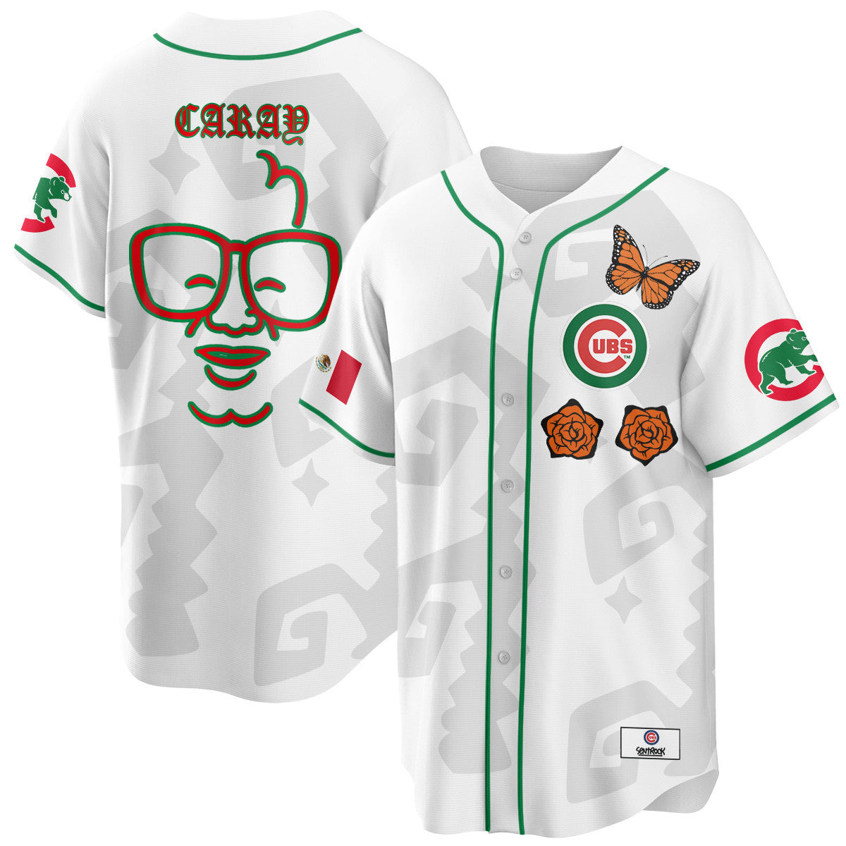 Women's Chicago Cubs "Xicago" Mexican Heritage Jersey - All Stitched
