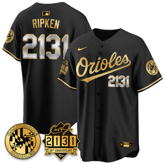 Women's Baltimore Orioles "30th Anniversary of 2131" Limited Jersey - All Stitched