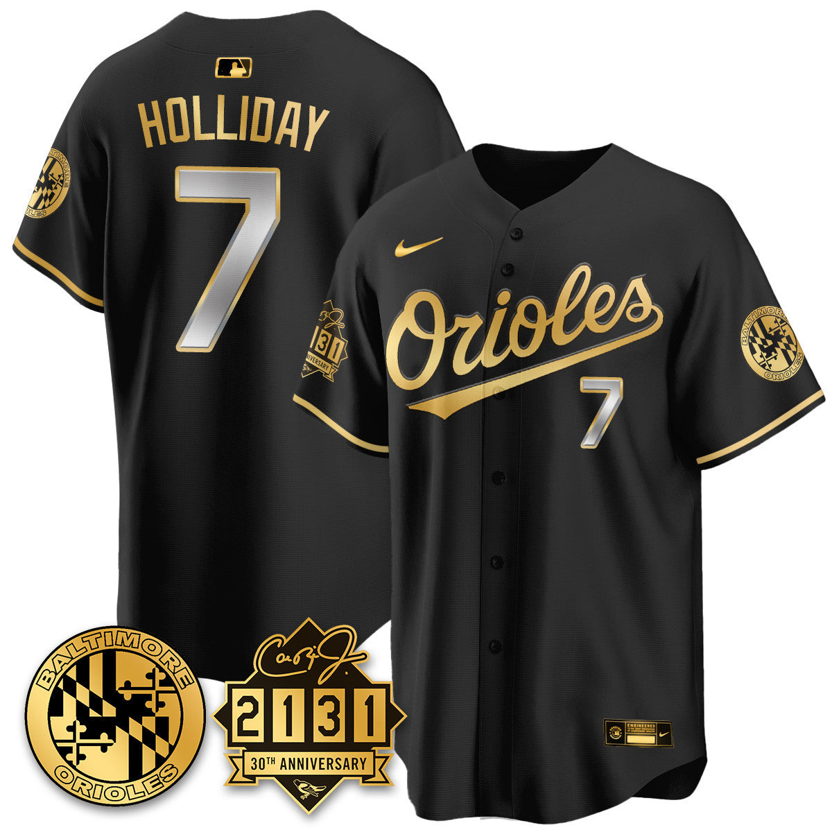 Women's Baltimore Orioles "30th Anniversary of 2131" Limited Jersey - All Stitched