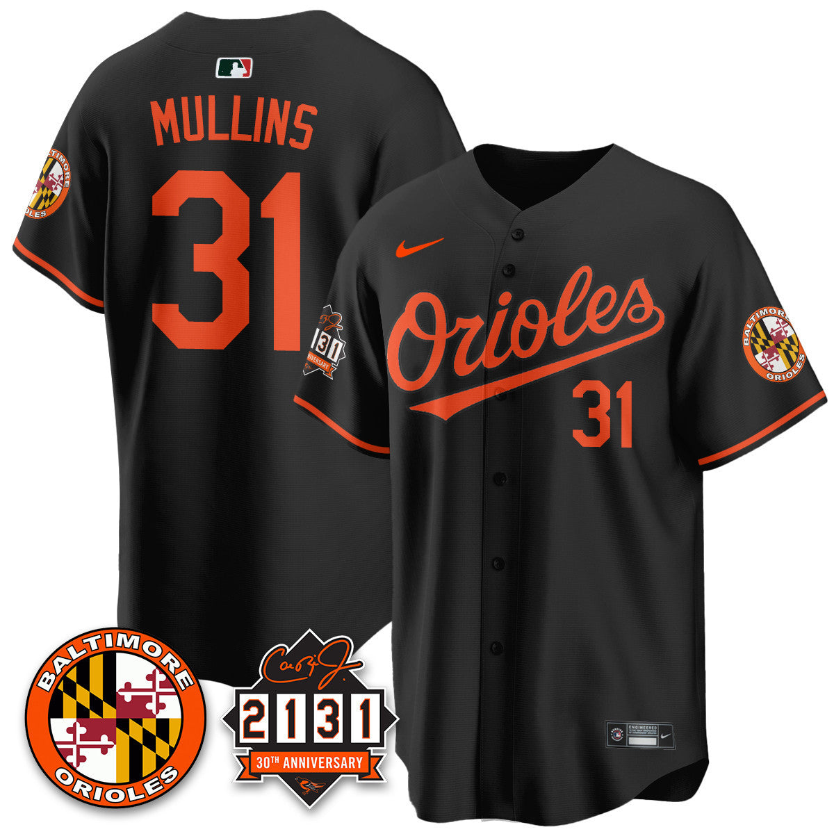 Women's Baltimore Orioles "30th Anniversary of 2131" Limited Jersey - All Stitched