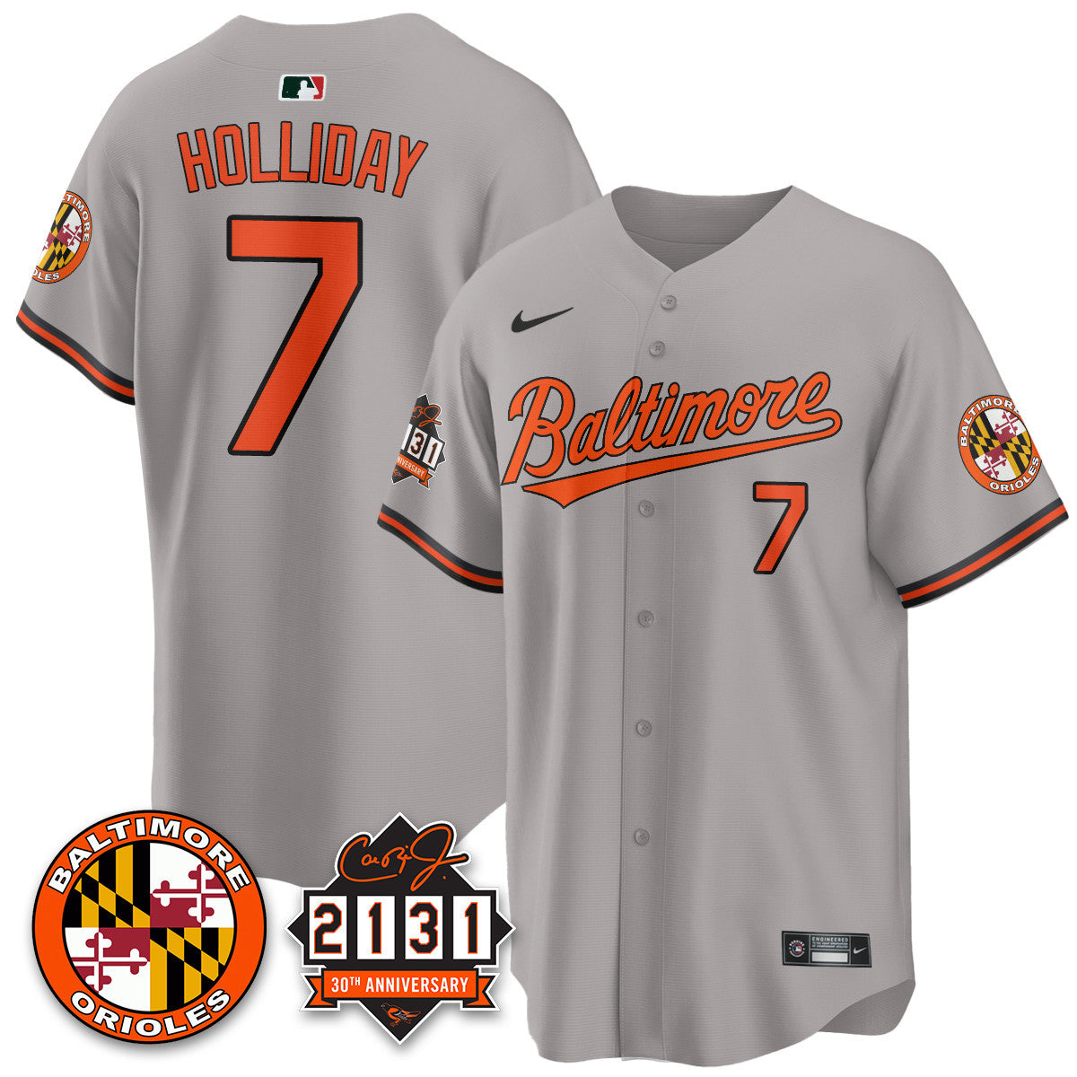 Women's Baltimore Orioles "30th Anniversary of 2131" Limited Jersey - All Stitched