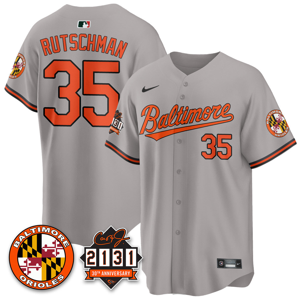 Women's Baltimore Orioles "30th Anniversary of 2131" Limited Jersey - All Stitched