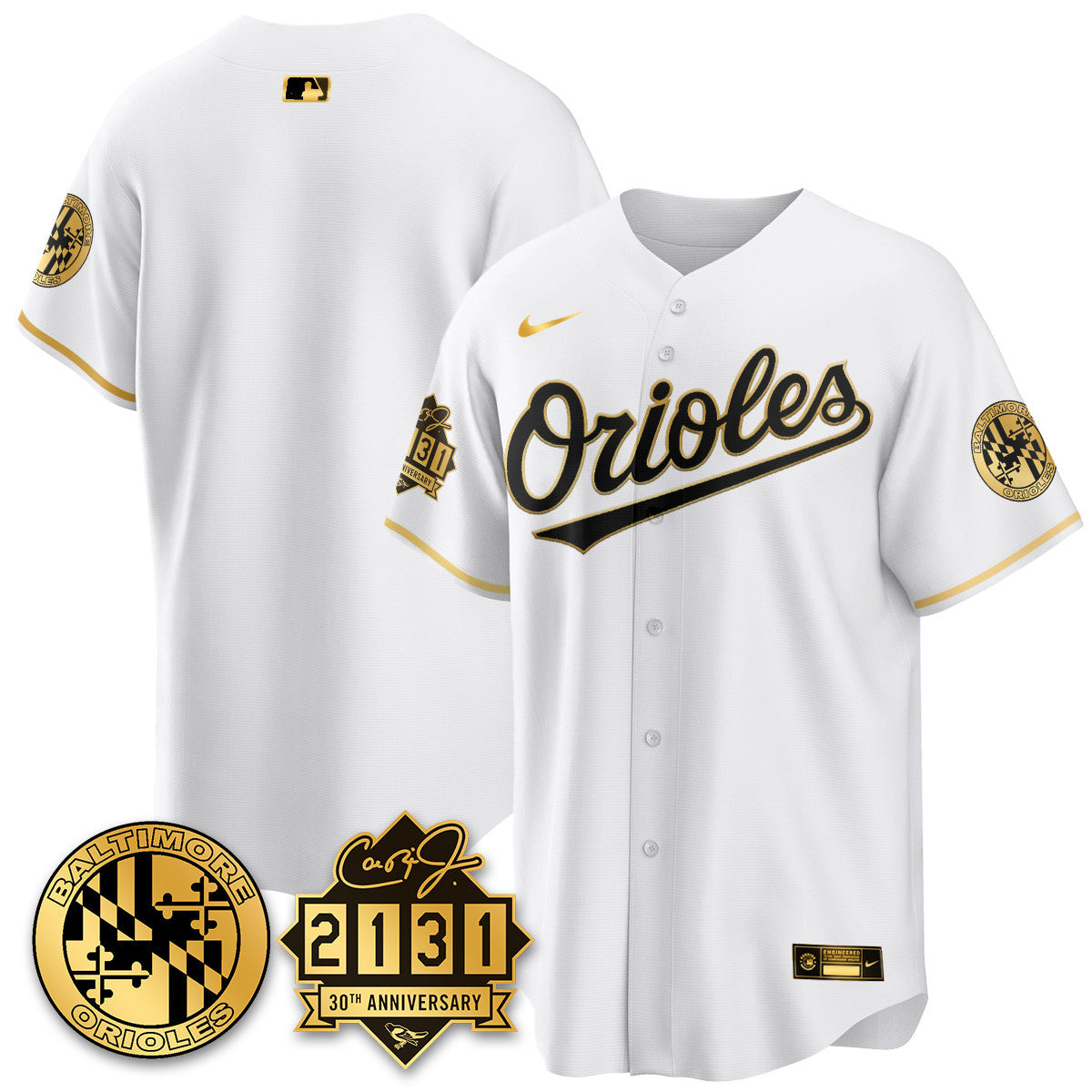 Women's Baltimore Orioles "30th Anniversary of 2131" Limited Jersey - All Stitched