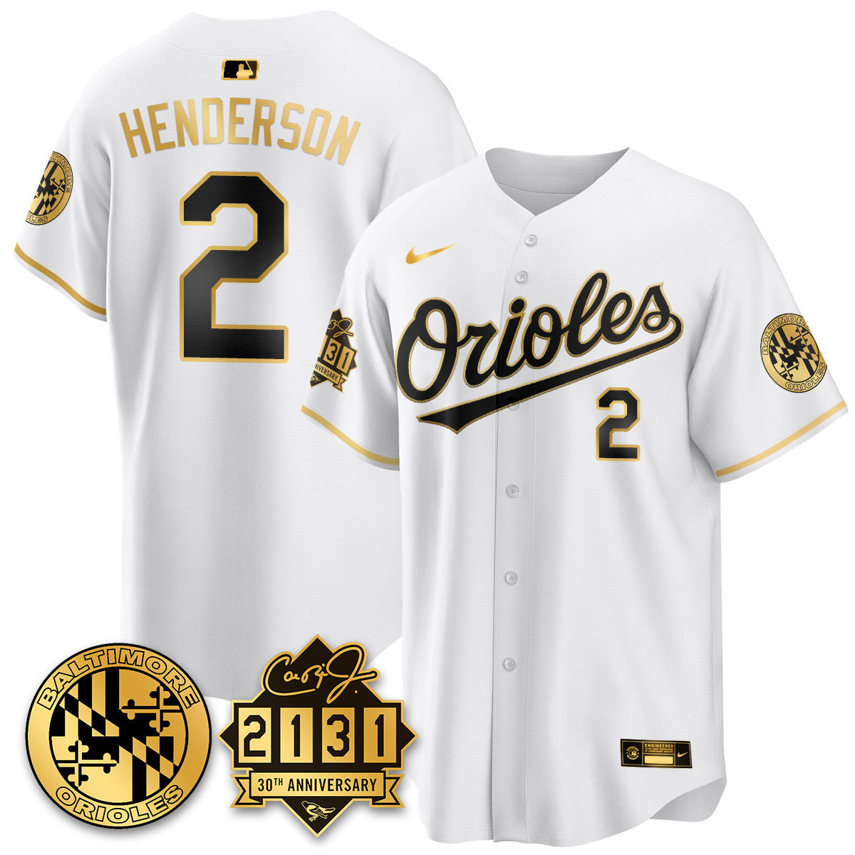 Women's Baltimore Orioles "30th Anniversary of 2131" Limited Jersey - All Stitched