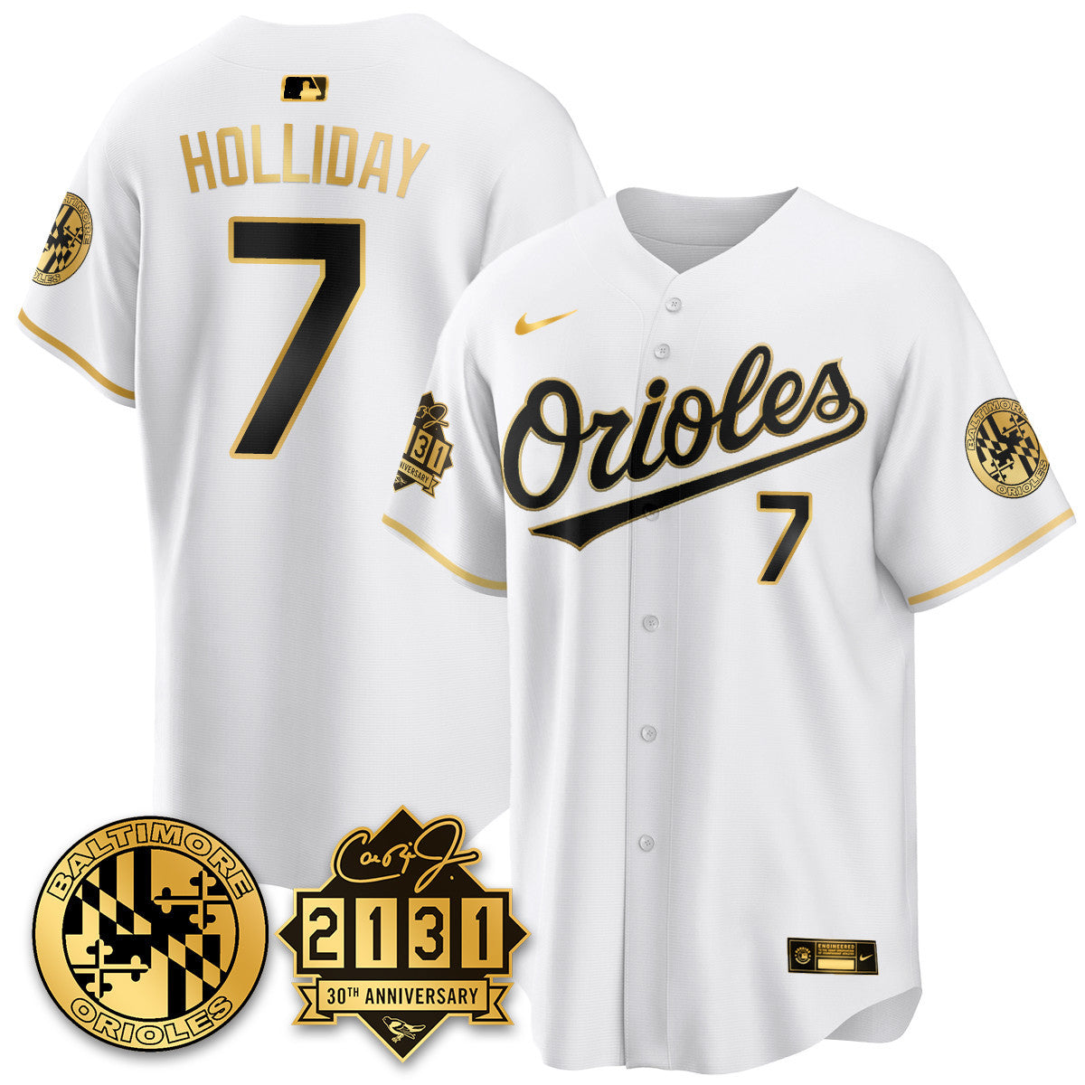 Women's Baltimore Orioles "30th Anniversary of 2131" Limited Jersey - All Stitched