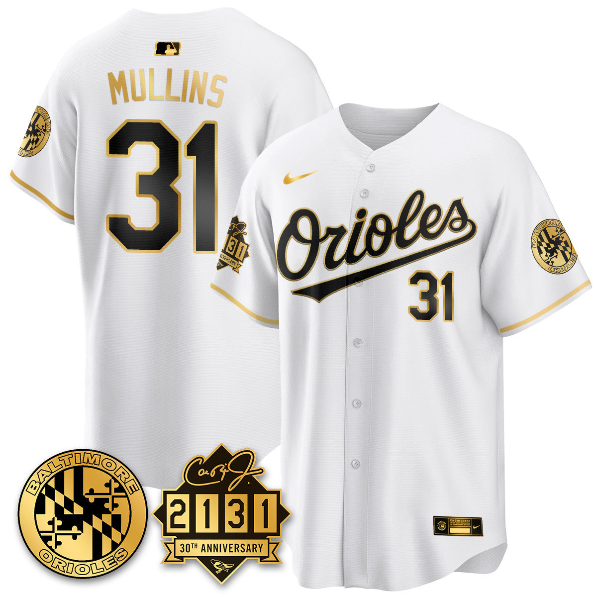 Women's Baltimore Orioles "30th Anniversary of 2131" Limited Jersey - All Stitched