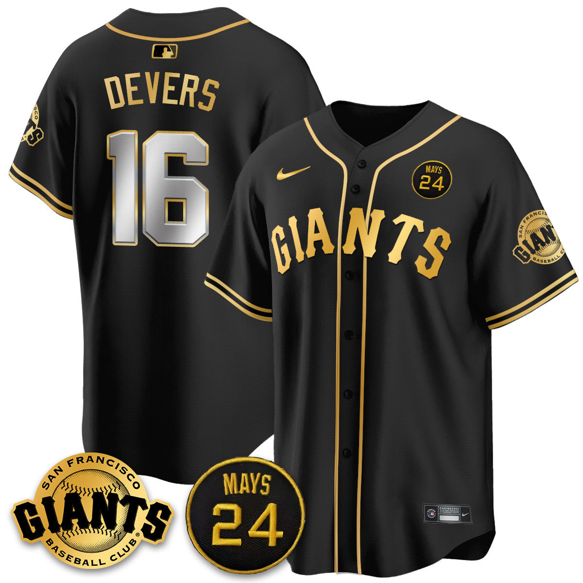 Women's San Francisco Giants 2025 Limited Jersey - All Stitched