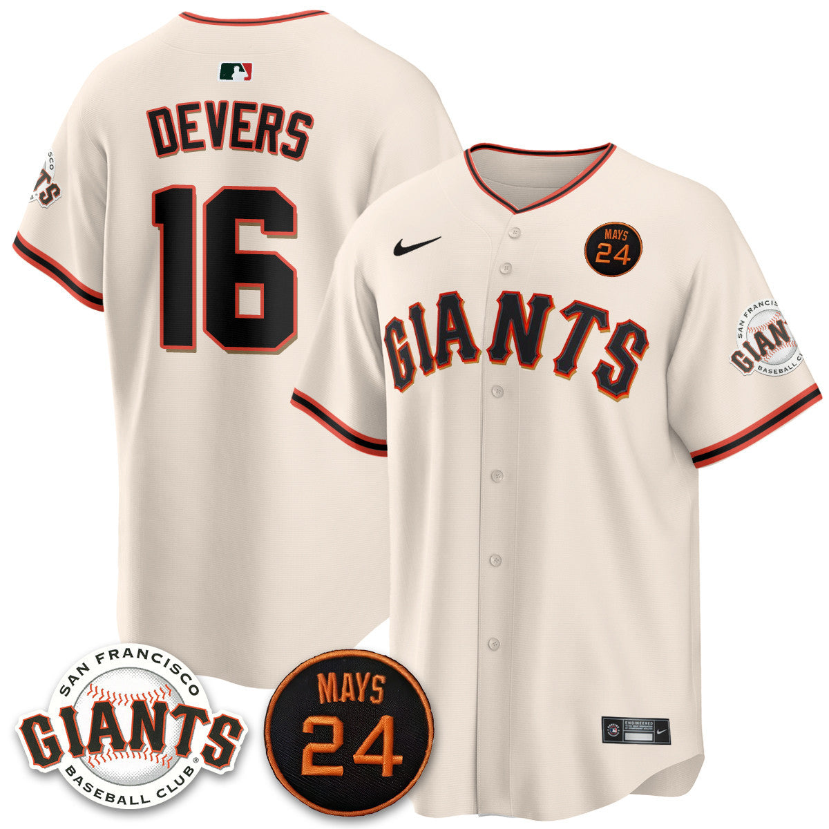 Women's San Francisco Giants 2025 Limited Jersey - All Stitched