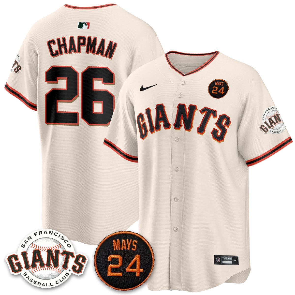 Women's San Francisco Giants 2025 Limited Jersey - All Stitched