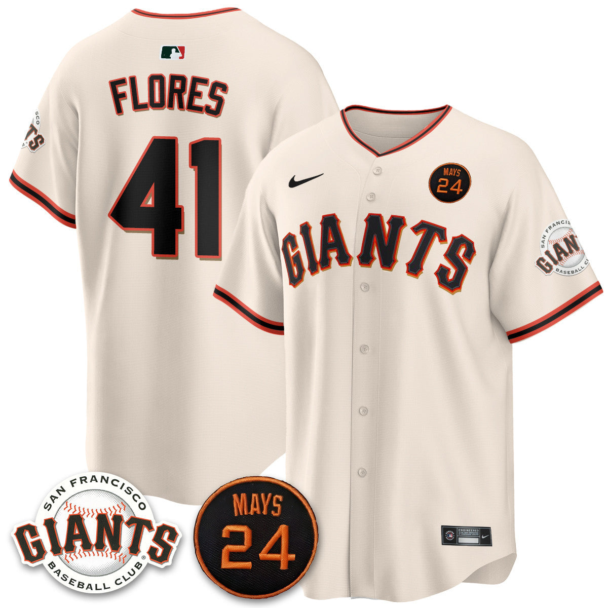 Women's San Francisco Giants 2025 Limited Jersey - All Stitched