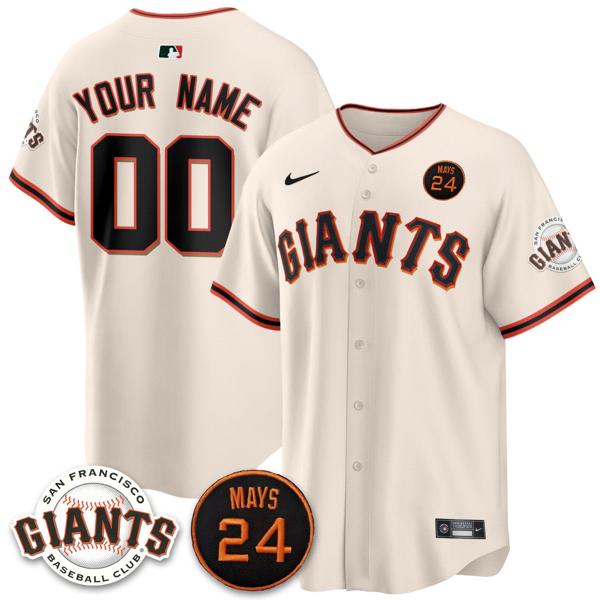 Women's San Francisco Giants 2025 Limited Jersey - All Stitched