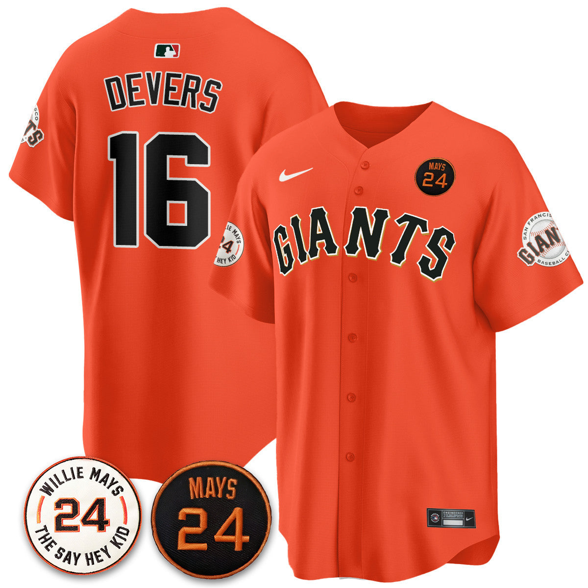 Women's San Francisco Giants 2025 Limited Jersey - All Stitched