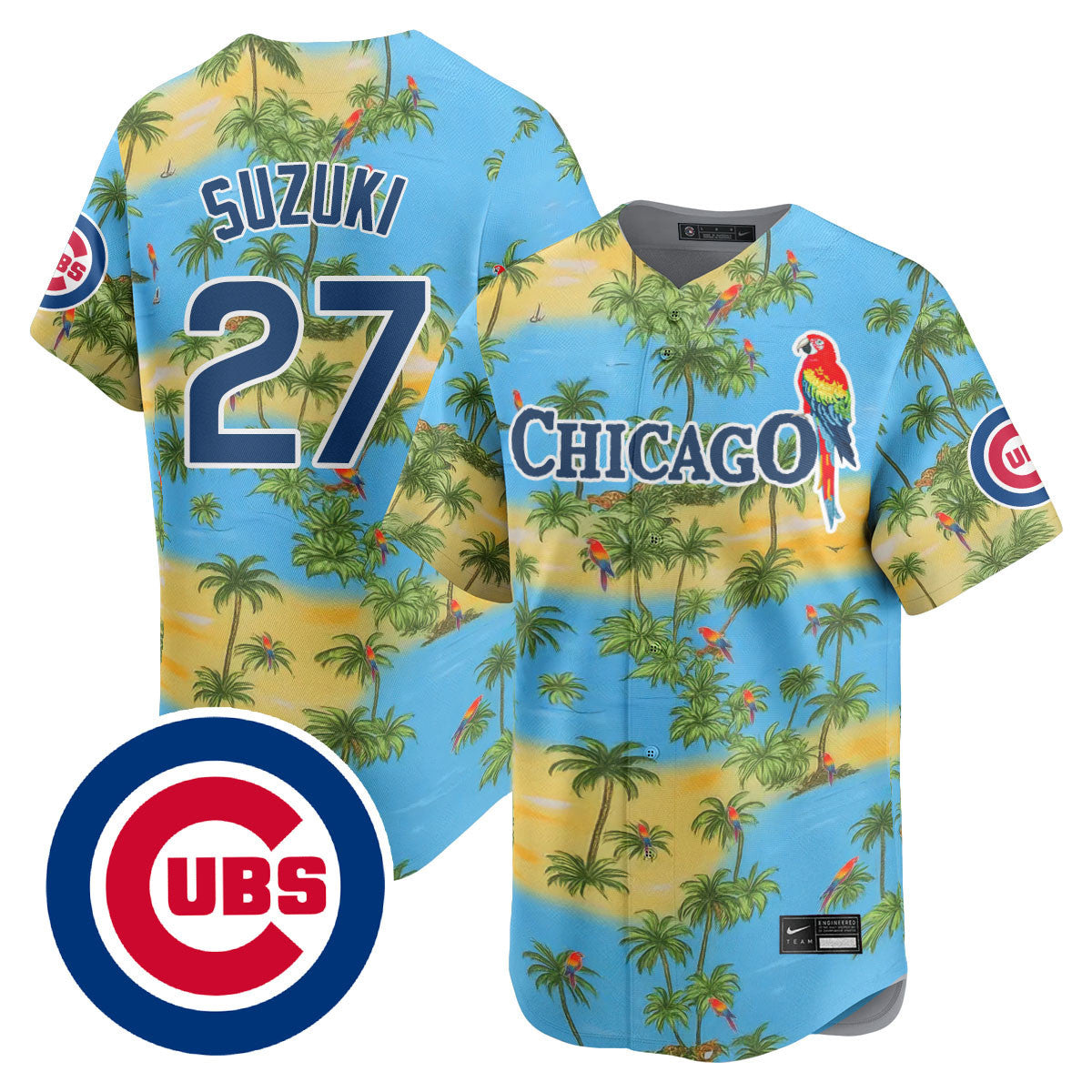 Chicago Cubs Summer 2025 Jersey - Stitched