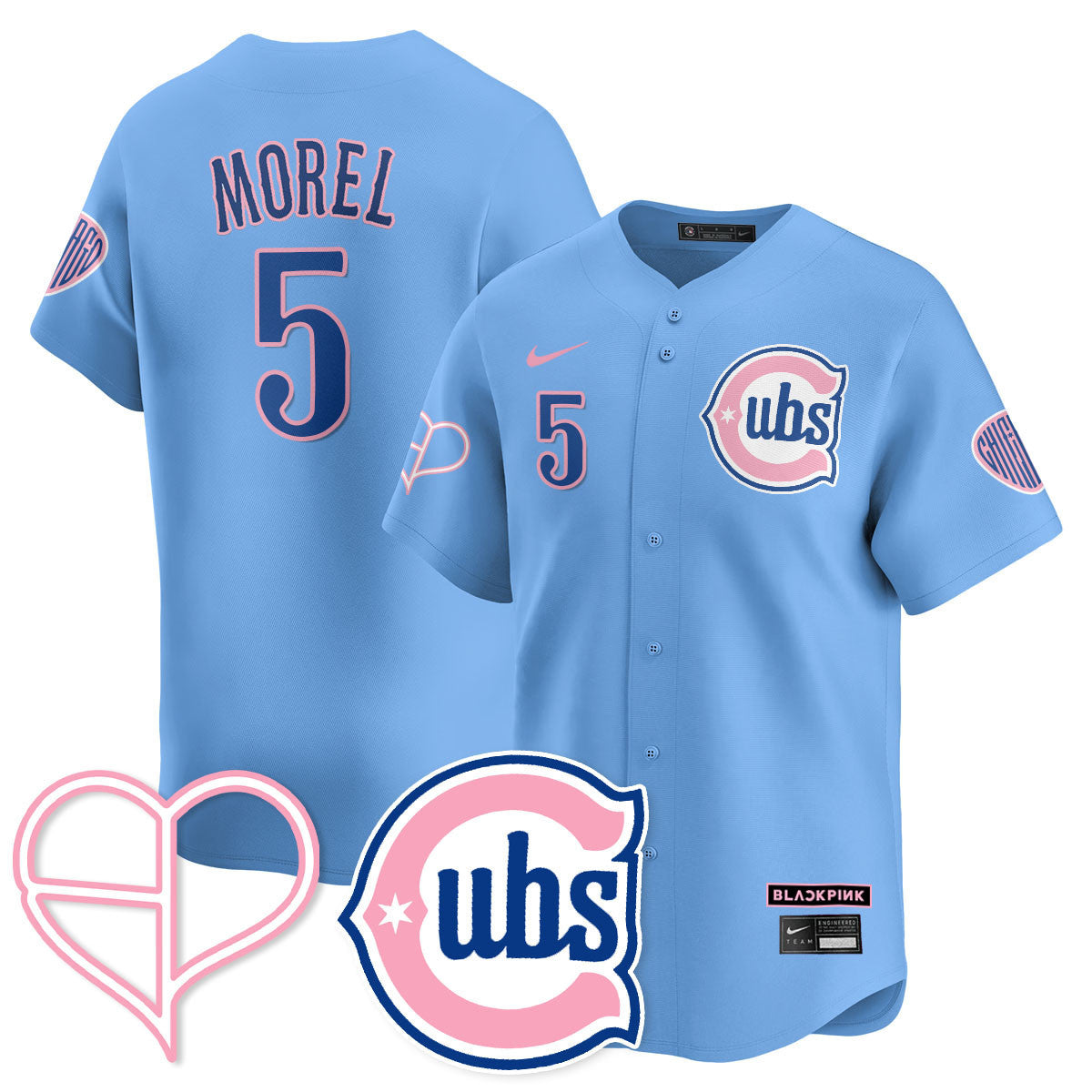 Women's Chicago Cubs BL??KPI?K 2025 Limited Jersey - All Stitched