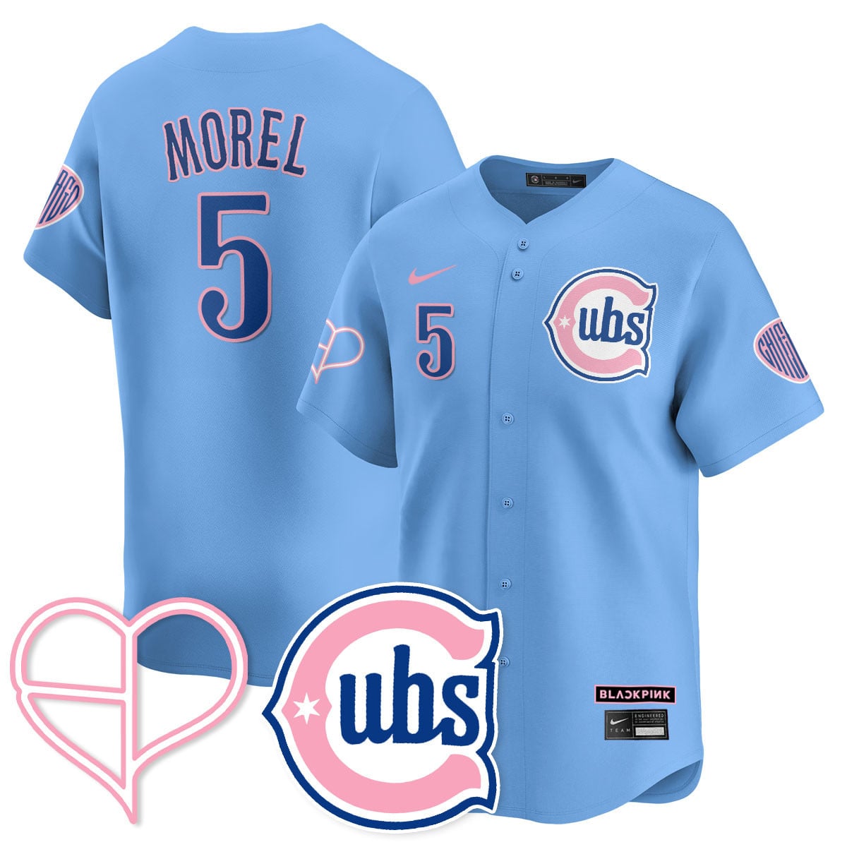 Chicago Cubs BL??KPI?K 2025 Limited Custom Jersey - All Stitched